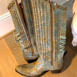 Double D Ranch stars and stripes boots